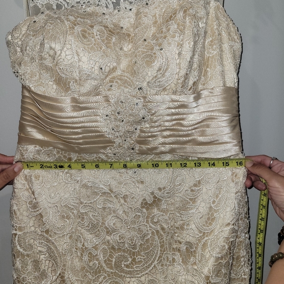 Champagne Formal gown - Picture 6 of 6